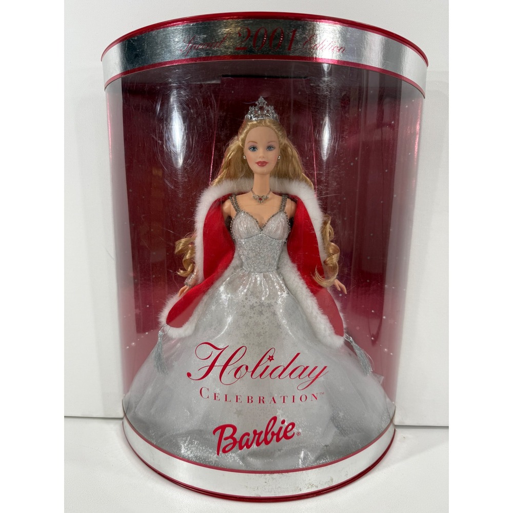 2001 Special Edition Holiday Celebration Barbie Doll Mattel 50304 NIB